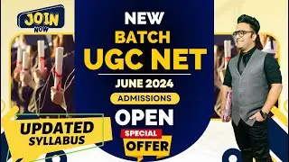 Ugc Net June 2024 New Batch with Updated Syllabus || Mohit Sharma Classes || Ugc Net 2024