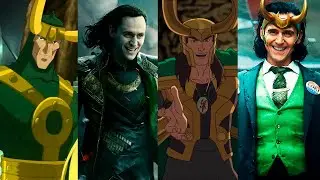 Evolution of Loki in Movies and Cartoons (1966-2021)
