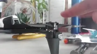 BEBOP 2 - motor cage bent (un balanced) causing massive vibration.