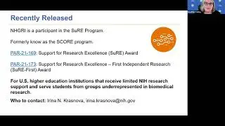 National Human Genome Research Institute (NHGRI) Funding Opportunities
