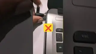 HP Laptop Charger Not Plug in Problem#macnitesh#virulshorts#2024short#bettry