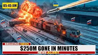 Russia PROTECTED $250M Armored Train with Ka-52 &mdash; Ukraine's $40K Trap ERASED It | Ukraine Russia War