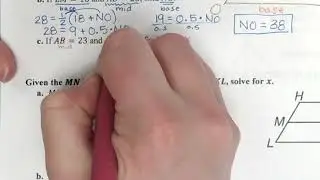 Geometry Standards: 7.5 Day 2: Trapezoids (Midsegments)
