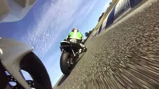 motorcycle race, barbagallo raceway. CBR600RR