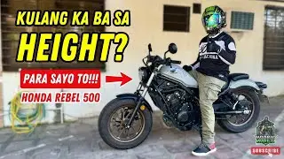 HONDA REBEL 500 Review and Test Ride | The PERFECT Bike for Short Riders