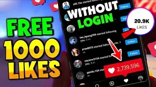 How to Increase Free Likes on Instagram 2025 - How to Get Free Instagram likes - Instagram Likes