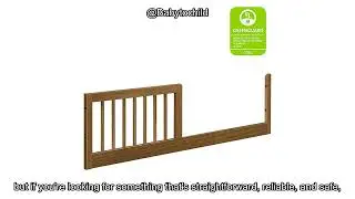 DaVinci Toddler Bed Conversion Kit Review: The Safe, Easy Transition Every Parent Needs.