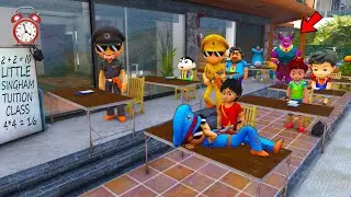 Little Singham Tuition Class Kaal Kidnapped Kiko In Gta 5 | Cartoon For Kid | Little Singham Cartoon