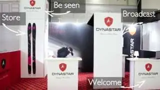Panoramic H-Line modular booth setup