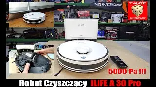 Robot ILIFE A30 PRO Czystość Domu = Spokój w Warsztacie. Automatyczny Odkurzacz z Nawigacją Laserową