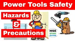 Power Tools Safety in hindi | Power Tools Hazards & Precautions in hindi