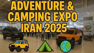 🌍 Iran Travel & Adventure Expo 2025 | Off-Road, Camping & Ecotourism Exhibition in Tehran 🚙⛺   
