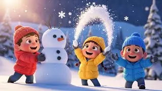 &ldquo;Winter Kids Fun Rhyme ❄️ | 3D Cartoon Children | Snow Play, Magic & Learning Poem | Satyakids&rdquo;