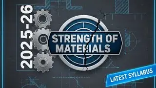 Discussing the syllabus of strength of materials mechanical engineering 4th semester 😱