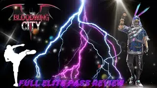 Free fire Elite pass season 35 full review #English ||Bloodwing City||
