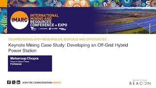 Keynote Mining Case Study: Developing an Off-Grid Hybrid Power Station