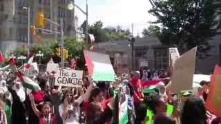 Freedom and Democracy in Action: The Palistine Protest in Ottawa