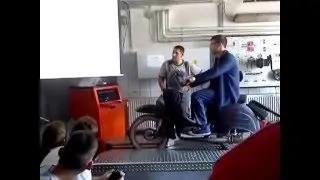 Simson Schwalbe on Dyno