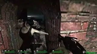 Left 4 Dead 2 - No Way Out With All 8 Survivors (As Bill L4D Beta Animations)