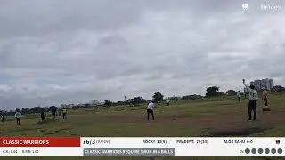 Odisha Juggernauts vs Classic Warriors Live Cricket Match |  Live - Gliding Centre Ground Pune