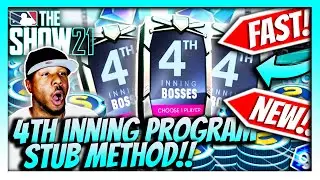 MAKE Unlimited STUBS in MLB the show 21! *NEW* 4th inning program tips and tricks