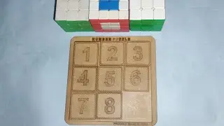 Sliding number puzzle live solving
