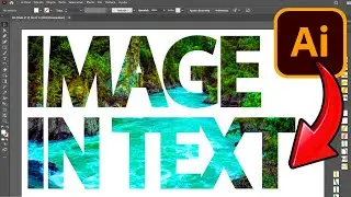How To Put Image In Text Adobe Illustrator 2026 (Fast And Easy)