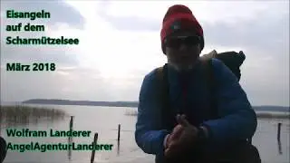 Eisangeln auf dem Scharmützelsee mit Wolfram Landerer