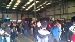 SQUAT WAREHOUSE PARTY LONDON TECHNO SCENE.