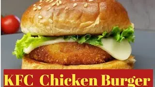 KFC Style Crispy Chicken Patty Burger | Home Made Is The Best  | #burger  #chickenburger 