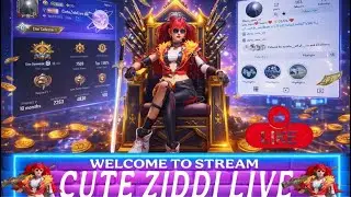 ROAD TO 2k | BGMI FULL RUSH CLASSIC GAMEPLAY WINNER WINNER CHICKEN DINNER | BGMI @cuteziddi live