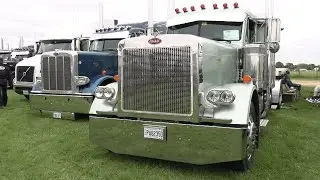 2001 Green Peterbilt 379 At The 2025 Woodstock Truck Show