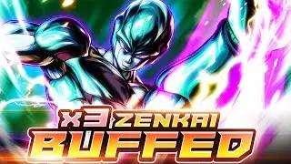 3x ZENKAI BUFFED EX YEL COOLER IS BEYOND IMPRESSIVE! | Dragon Ball Legends