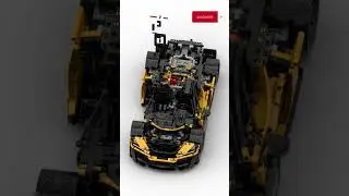 LEGO Mclaren W1 🏎️ Satisfying Building Animation #shorts #speedbuild #legomoc #lego_moc