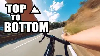 Segarra Hill Top Descent - Gravel Bike / Downhill / GoPro POV / MTB / Road Cycling / Ride / Trail