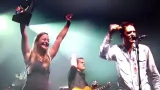 Jam On Fantasy Football trophy presentation at Umphrey's McGee 1/30/16