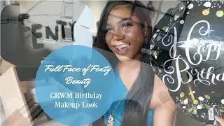 Full Face of Fenty Beauty | GRWM Birthday Makeup Look | Marji Ducheine