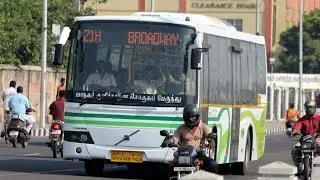 Tamil Nadu Bandh : Bus services functioning as usual