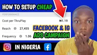 I found a way to run Cheap Facebook and Instagram Ads (Meta Ads) in Nigeria