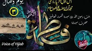 پہلو بھی شکستہ ہے تربت بھی شکستہ ہے 😭#نوحہ #قبر دختر رسول صلی علیہ وآلہ وسلّم #voice of Hijab 