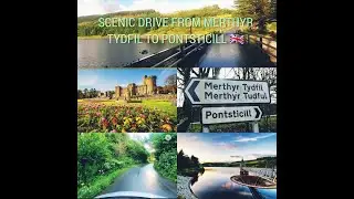 Merthyr Tydfil to Pen Y Fan ( A beautiful scenic drive through the A470)