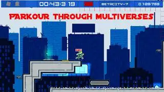 DualVerse86 | 2D Fast Paced Parkour Platformer | Full Demo Gameplay