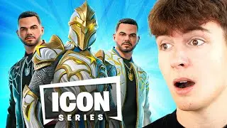 Clix REACTS to CourageJD's Icon skin reveal!