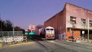 MATERFER MTF-3300 MF104 con el Tren n&deg; 151 por PaN Corro (Villa Luro) hacia Bragado !!!