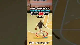 ДРИББЛ-ДВИЖЕНИЯ, КОТОРЫЕ ВАМ НУЖНО ВЫУЧИТЬ, ИГРОКУ-ЗАЩИТНИКУ В NBA 2K25🔥‼️