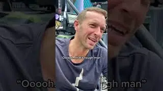 Asking COLDPLAY The World&rsquo;s Scariest Question - Part 2 #coldplay #livemusic #band #shorts