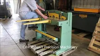 Used RoperWhitney Peck Stow Wilcox Foot Shear