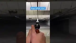 Guns Ruger GP100 POV #shorts #guns #gunlover #firerange