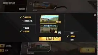 Mode gun war tps mode offline gameplay #SCARFALL