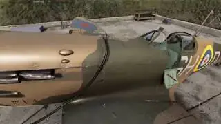 Rearming spitfire - plane mechanic simulator